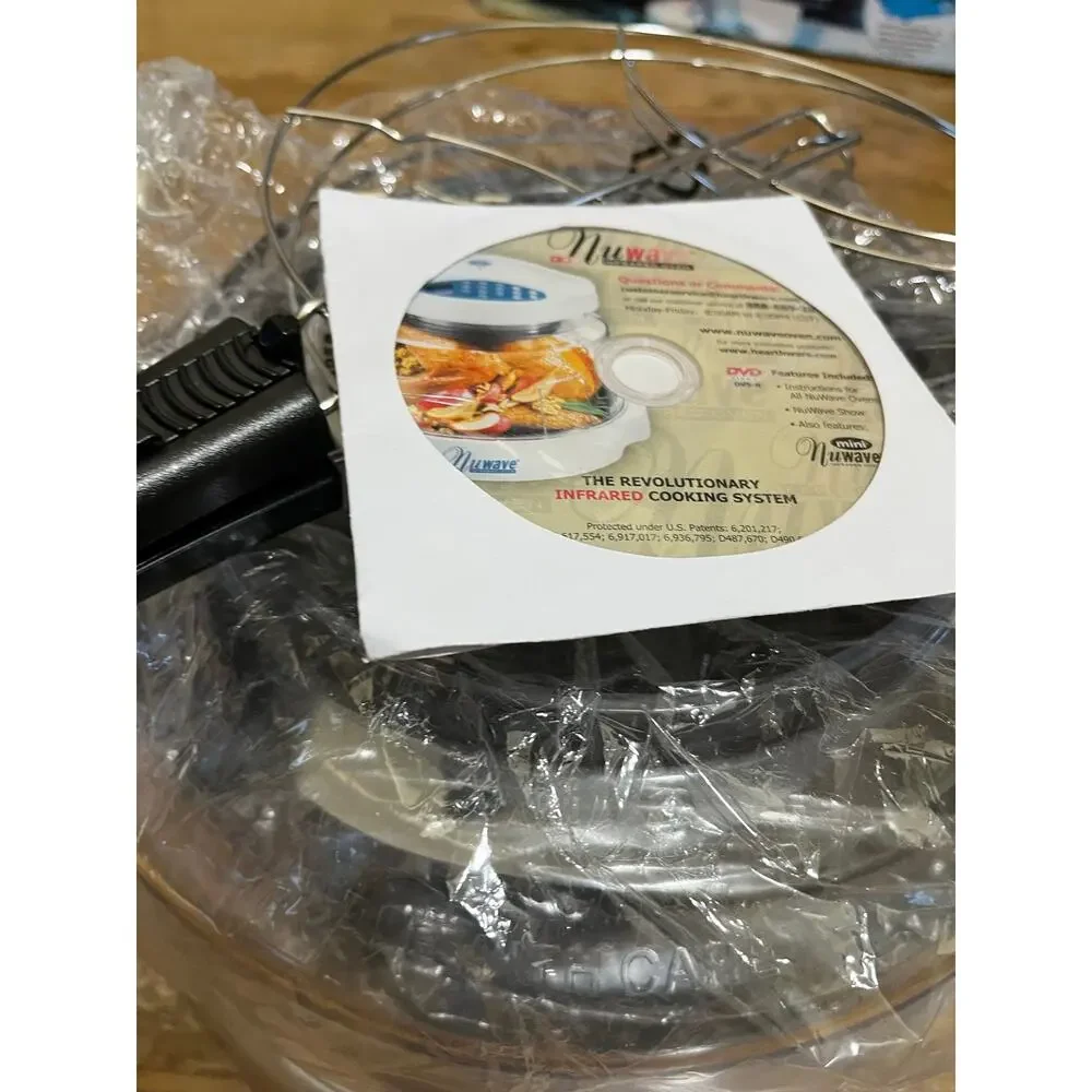 NuWave Pro Infrared Oven Complete Set New Without Box w/ Manual DVD